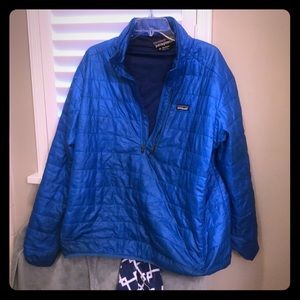 Patagonia Nanopuff pull over packable XL jacket